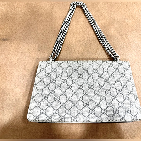Original GG Supreme Canvas Dionysus Shoulder Bag Small - Picture 3 of 7